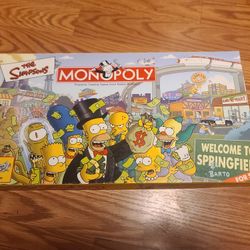 The Simpsons Monopoly Board Game