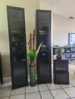 IKEA BILLY / OXBERG Bookcases with Glass Doors