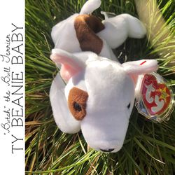 Ty Beanie Baby “Butch” the Bull Terrier