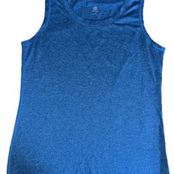 Champion Women’s Athletic Tank Top Small, Teal Blue Stretch Breathable, 86 1980s