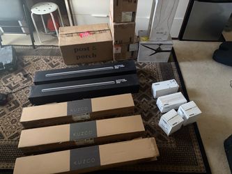 High end LIGHTING & FIXTURES BUNDLE all Brand New all cheap