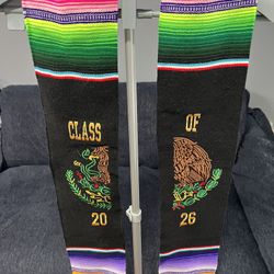 Class Of 2026 Graduation Stole Sash