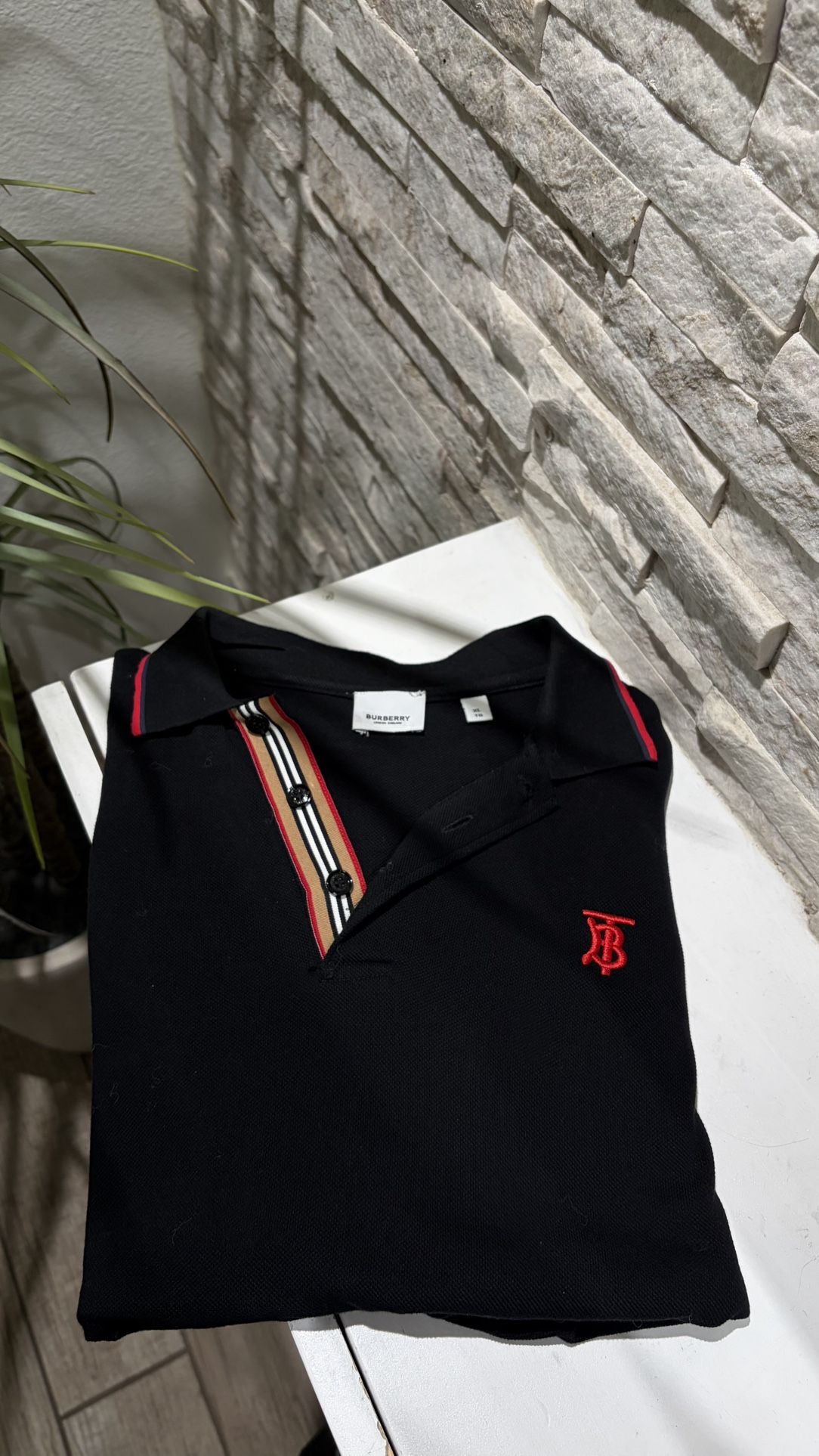 burberry polo tee