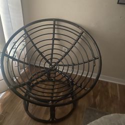 Circle Bamboo Chair