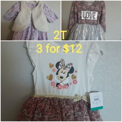 2t Cute Baby Girl:3 For $12
