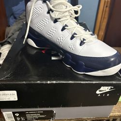 Jordan 9 Retro Pearl Blue (Men's Size 9)