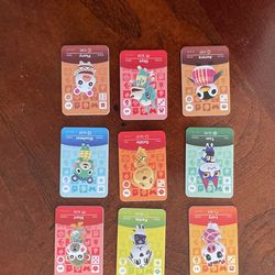 Animal Crossing Amiibo Cards