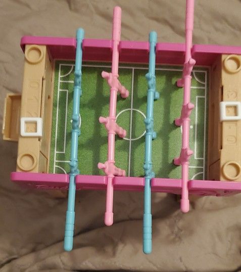 Barbie Foosball Table
