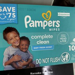 Brand New Pampers Scented Baby Wipes Baby Fresh (1,040 Count)