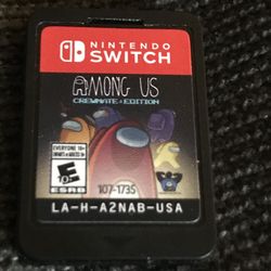 Among Us Game For The Nintendo Switch