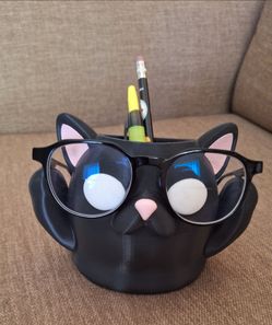 Kitty Cat eye glasses holder and organizer