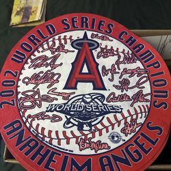 Anahiem Angels merch 2002 WS