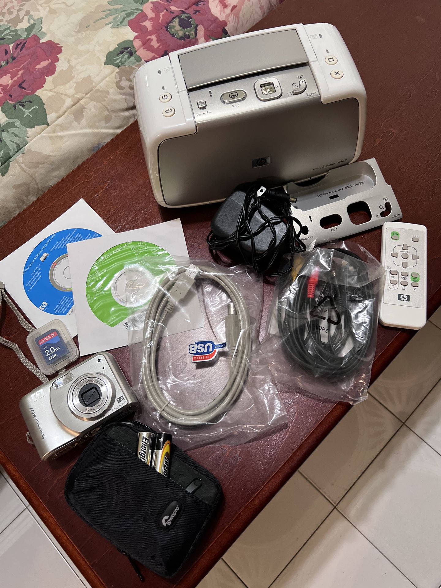 HP photo smart M627 camera and printer