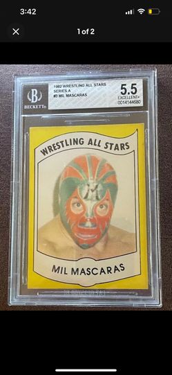 1998 ALL STARS #3 MILS MASCARA SERIES A BGS 5.5 WRESTLING