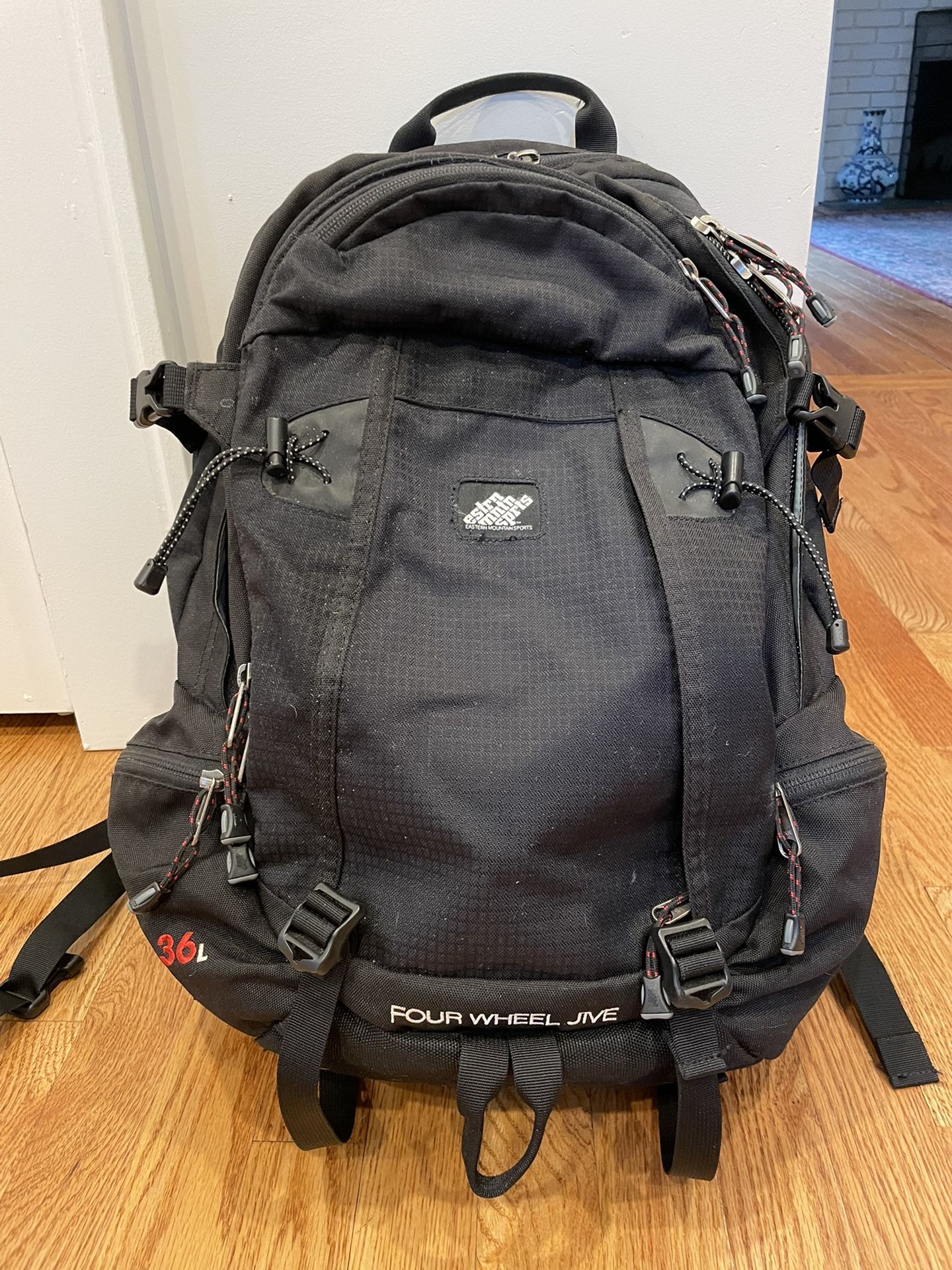 Eastern Mountain Sports 36L Backpack, Color Black 