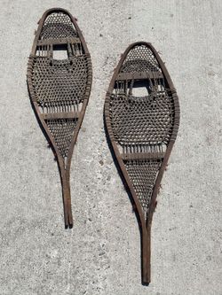 Native American 19 century Snow shoes