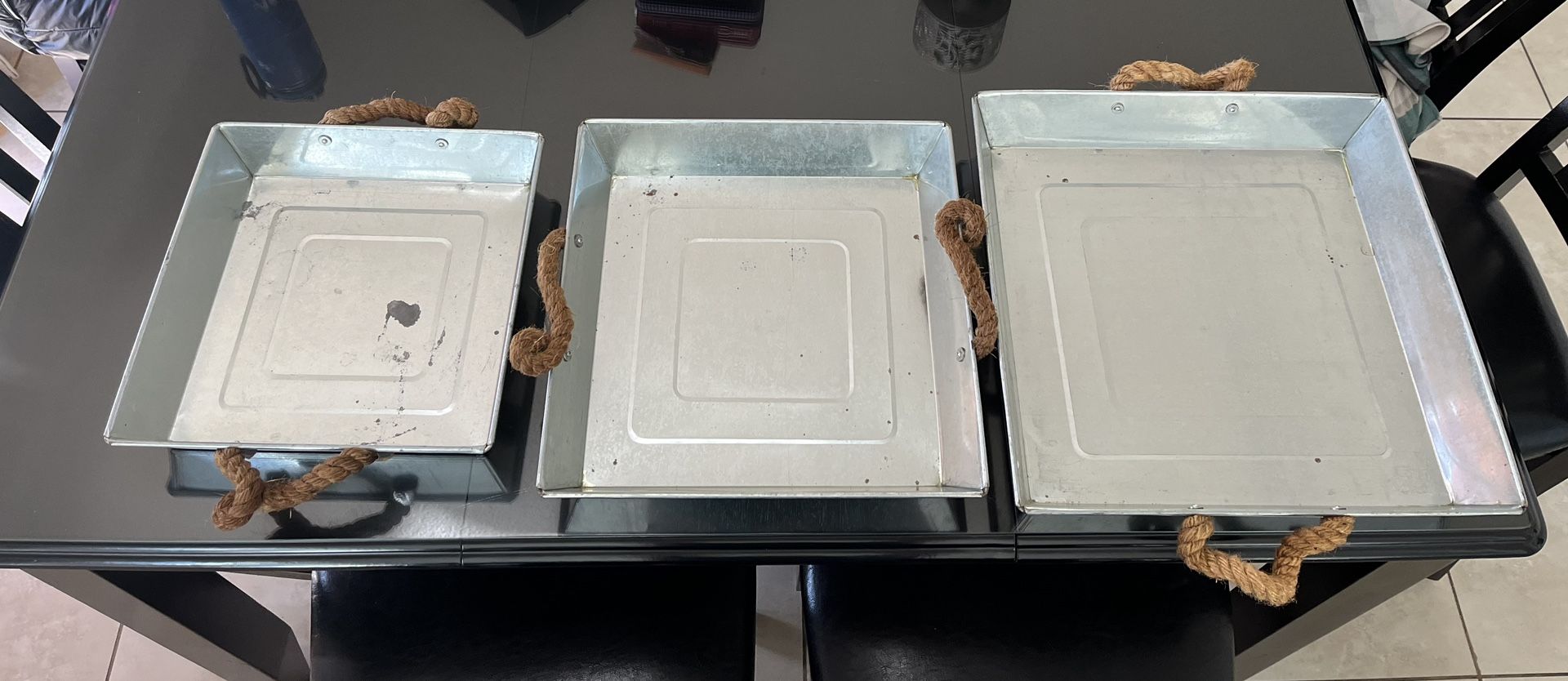 Set Of 3 Trays