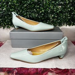 C.paravona Ankle Pearl Heel Pumps NEW