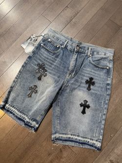 Chrome heart Jean shorts