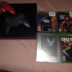 Xbox 1 2 Controllers An 4 Games