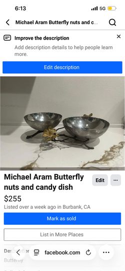 Michael Aram Butterfly