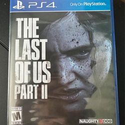 The Last Of Us Part II, PS4
