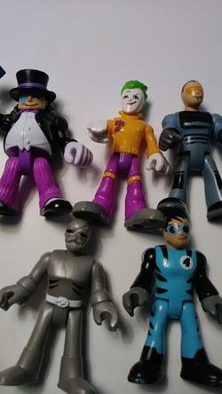 Mix lot of IMAGINEXT action figures