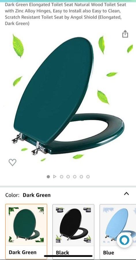 Natural Wood Toilet Seat