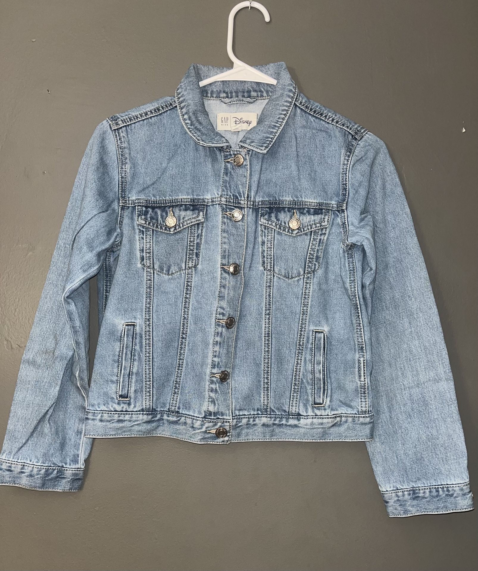 Disney Minnie Mouse Icon Medium Wash Denim Jacket Sz: XXL 100% Cotton