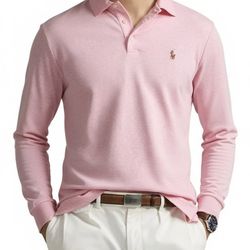 Raulph Lauren fit long sleeve pink
