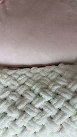 Crib bumper & blanket