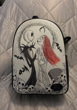 Nightmare Before Christmas Jack & Sally mini backpack