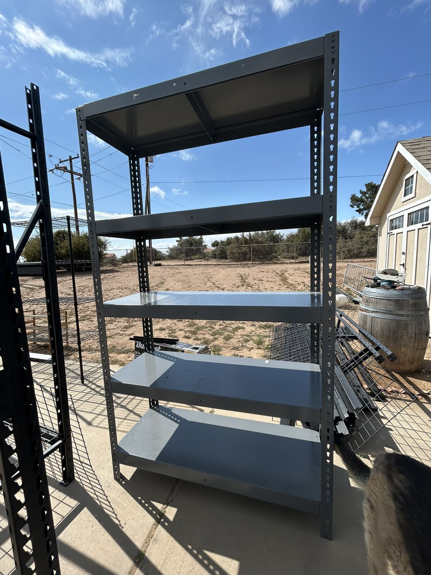 Heavy Duty Metal Shelving