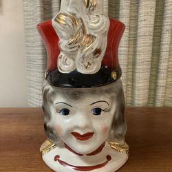 Vintage Majorette Cookie Jar