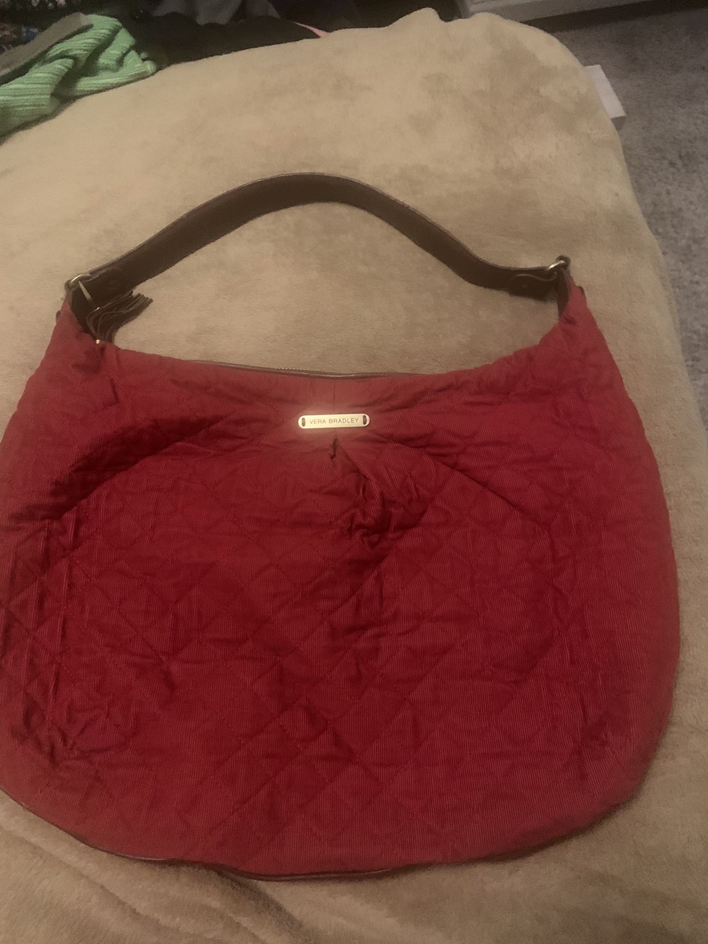 Red Vera Bradley Purse EUC 