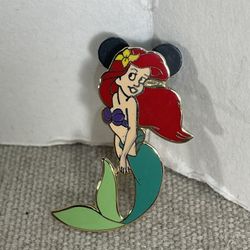 Vintage Walt Disney World Collectable Pin Ariel Floating Pin 1815