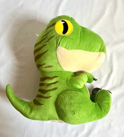 Universal Studios Authentic Jurassic Park Velociraptor Stuffed Plush 13” Like New