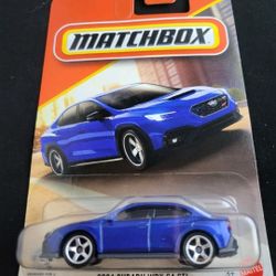 2025 Matchbox  2024 SUBARU WRX S4 STI Blue 