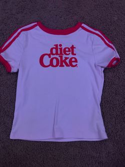 Pink and Red Coca Cola Shirt - XS