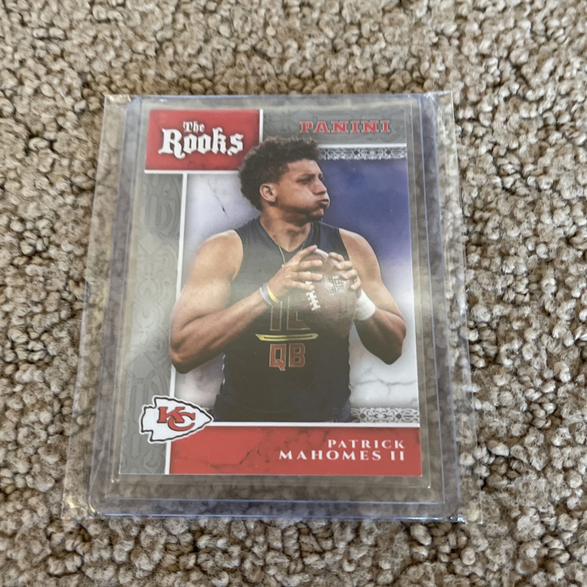 Patrick Mahomes The Rooks Card! Rare