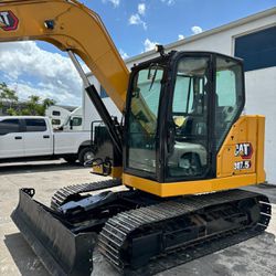 2019 caterpillar 307.5 Mini excavator for sale now! Only 2,647 hours - enclosed cab. A/C and heater