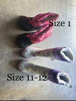 Snow Boots/ Rain Boots