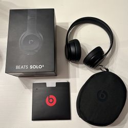 Beats By Dre Solo 3 Headphones 