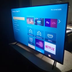 Hisense Roku TV 50 inch  Includes unsynced universal remote 100 obo