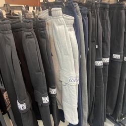 Pro-club Cargo Sweat Pants All Sizes Available