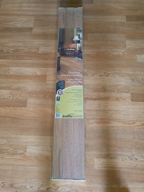 Trafficmaster Gladstone Oak Laminate Flooring Carpet Vidalondon