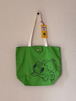 Pokémon x Target Bulbasaur All-In Tote Bag – Green – New with Tags