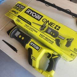 RYOBI Reciprocating Saw 18v