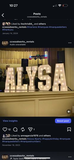 Marquee Letters And Numbers 