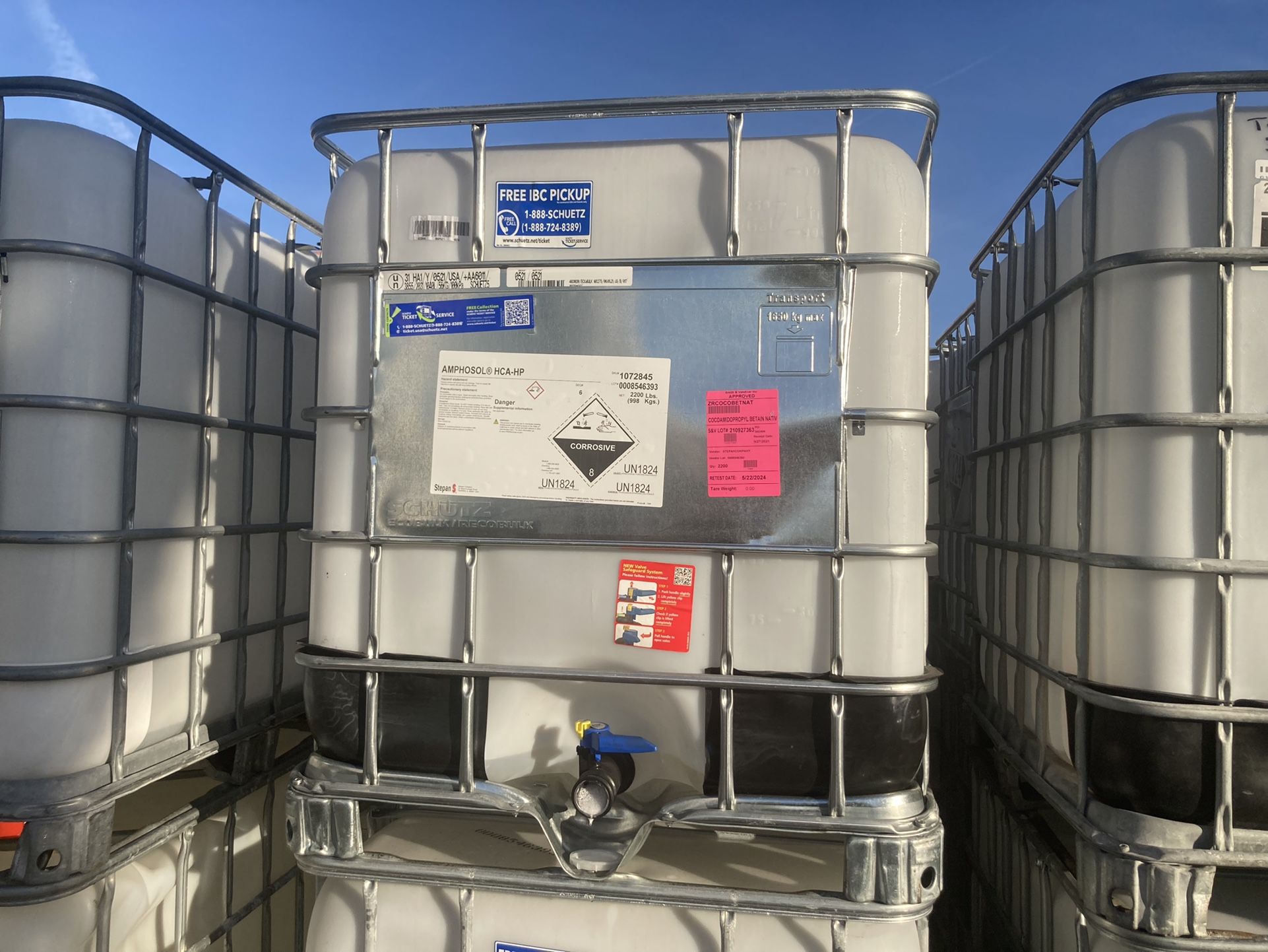 250 Gallon  Totes